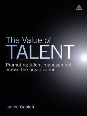 cover image of The Value of Talent
